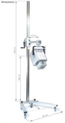 Statif mobil pour portable